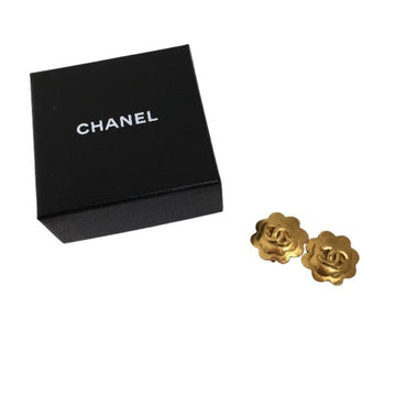 Chanel Earrings Gold-Tone Metal