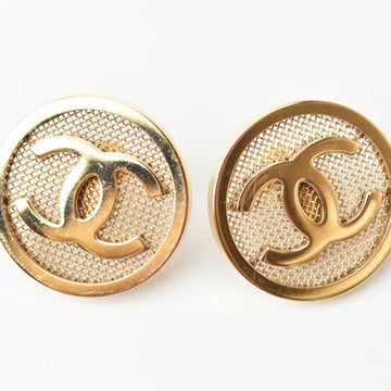 Chanel Earrings Gold-Tone Metal