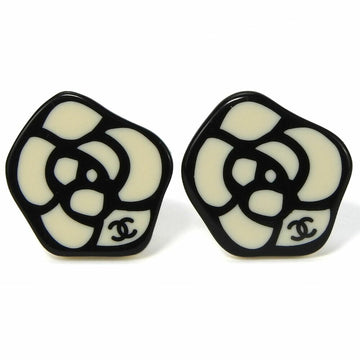 Cc Logo Clip-On Earrings Gold-Tone Metal