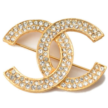 Chanel Cc Logo Brooch Metal