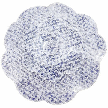 Camellia Brooch Vinyl Gray