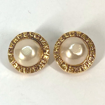 Vintage Clip-On Earrings Gold-