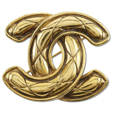 Chanel Cc Logo Brooch Metal