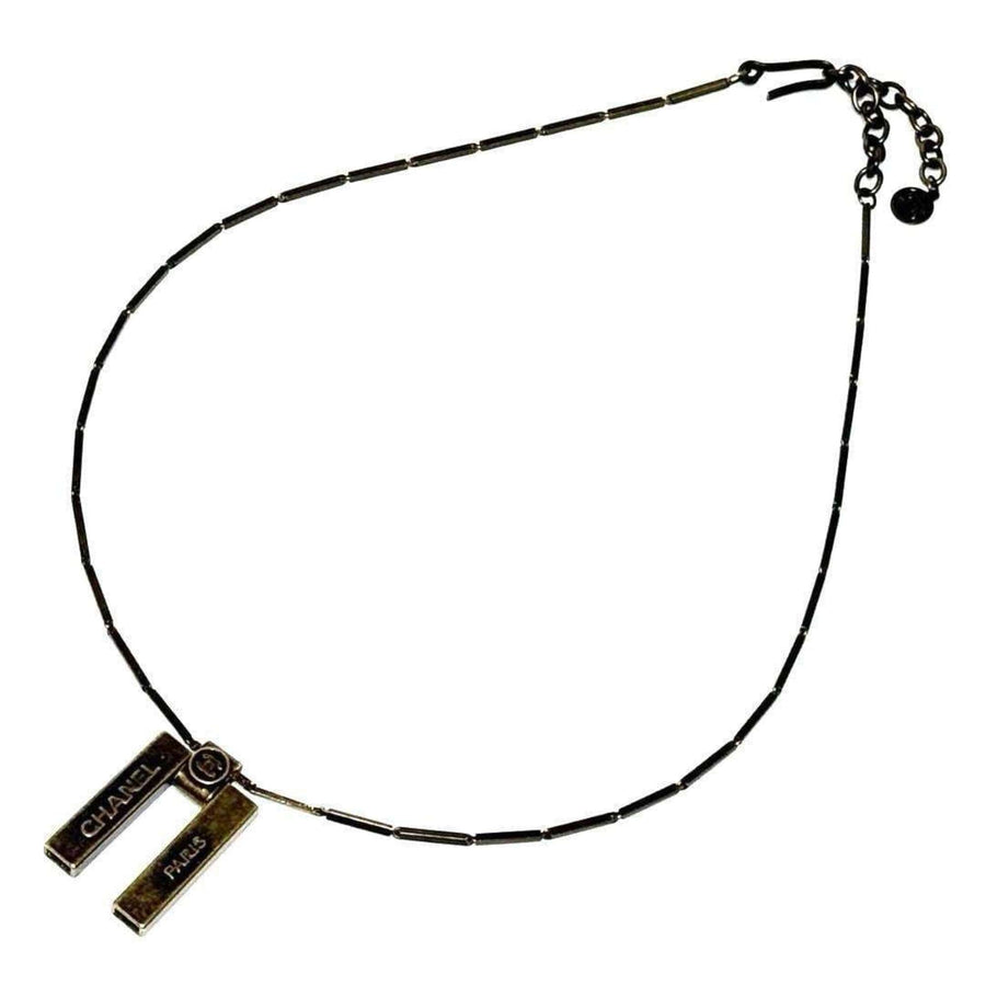 Chanel Pendant Necklace Metal
