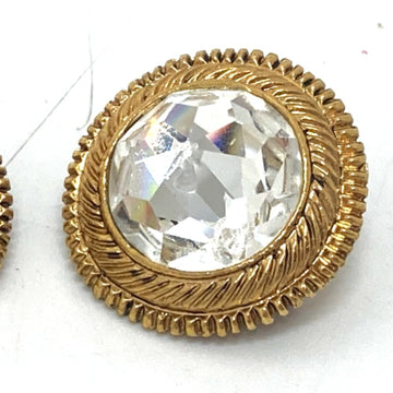 Chanel Clip-On Earrings Gold-