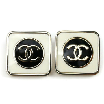 Chanel Cc Logo Earrings Metal