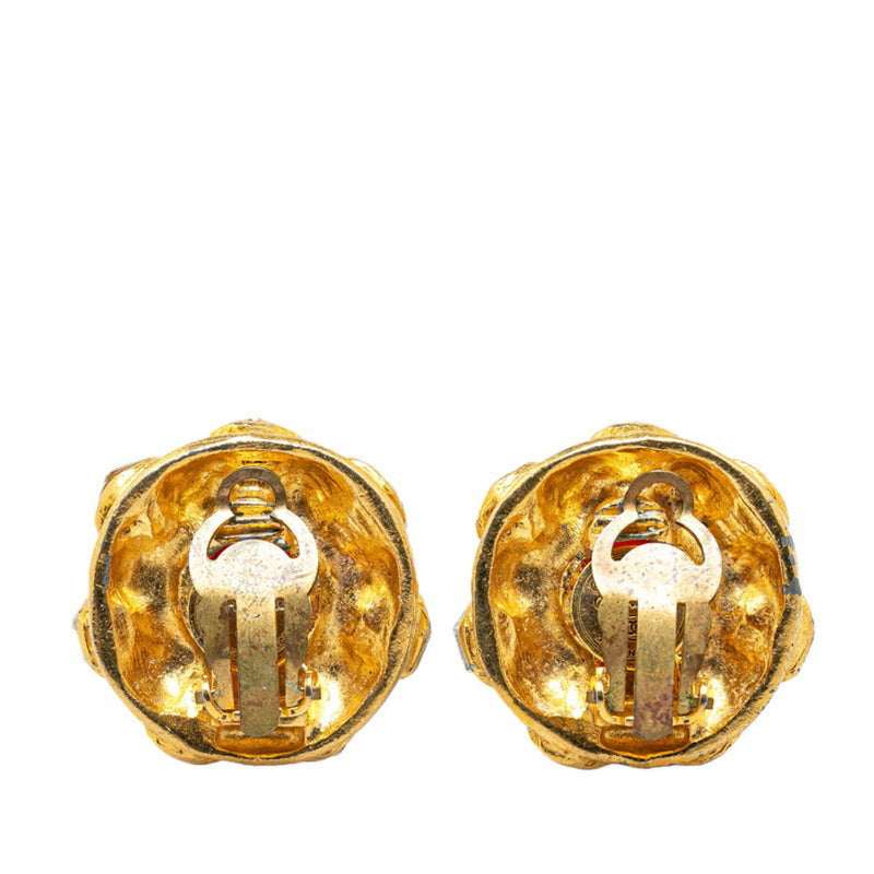 Clip-On Earrings Gold-Tone Metal