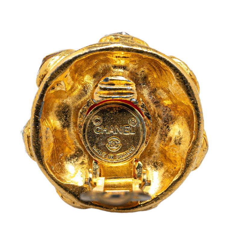 Clip-On Earrings Gold-Tone Metal