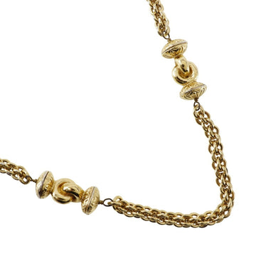 Chanel Pendant Necklace Metal Long