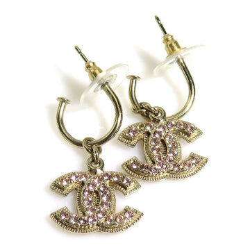 Rhinestone Earrings Metal And