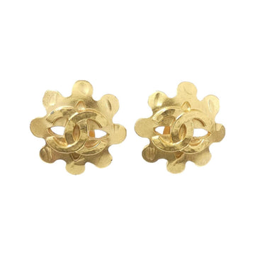 Earrings Gold-Tone Metal