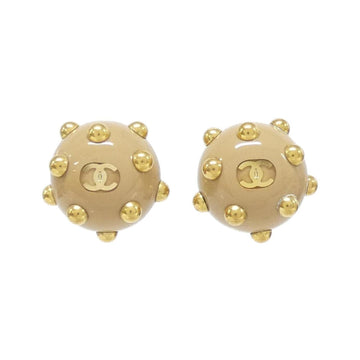Clip-On Earrings Gold-Tone Metal