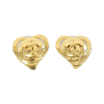 Earrings Gold-Tone Metal