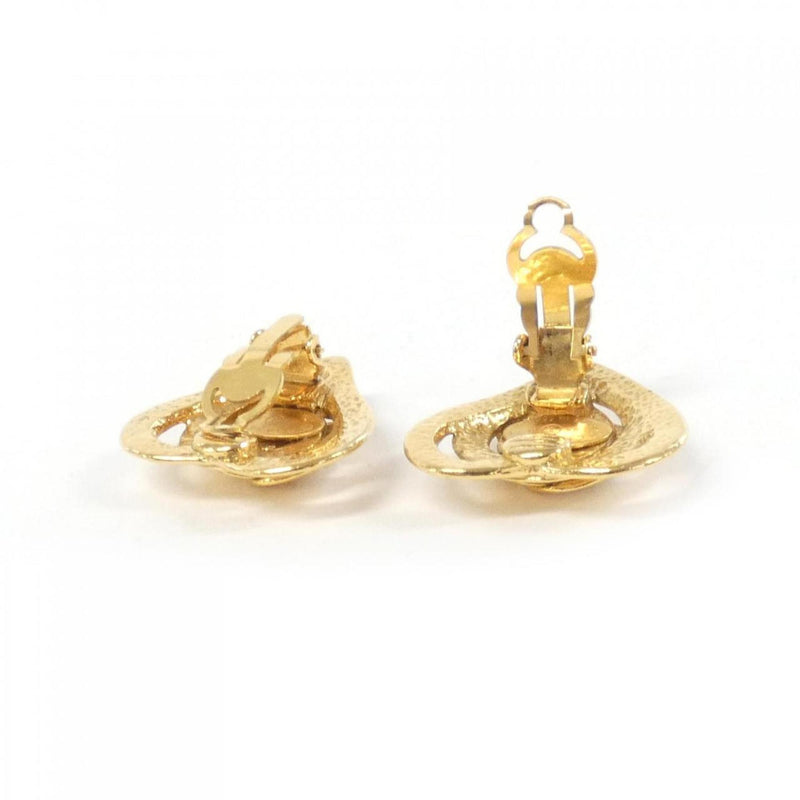 Earrings Gold-Tone Metal