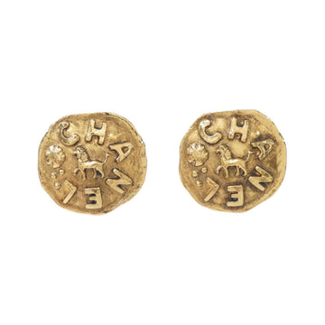 Earrings Gold-Tone Metal