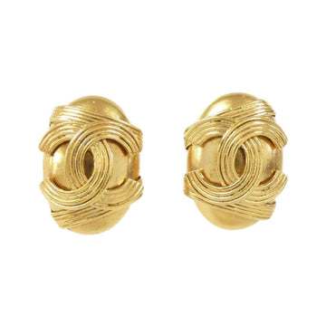 Clip-On Earrings Gold-Tone Metal