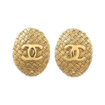 Earrings Gold-Tone Metal