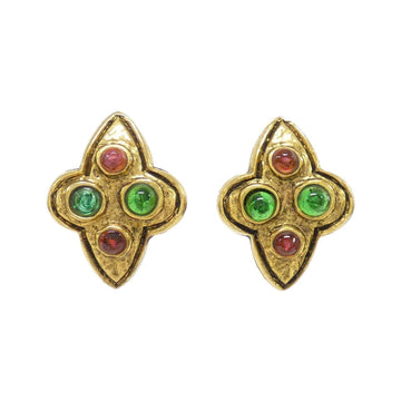 Vintage Clip-On Earrings Gold-