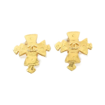 Earrings Gold-Tone Metal