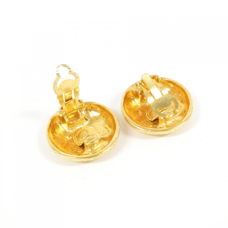 Earrings Gold-Tone Metal