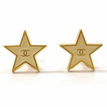 Cc Logo Star Clip-On Earrings Metal