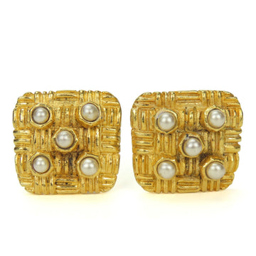 Earrings Gold-Tone Metal