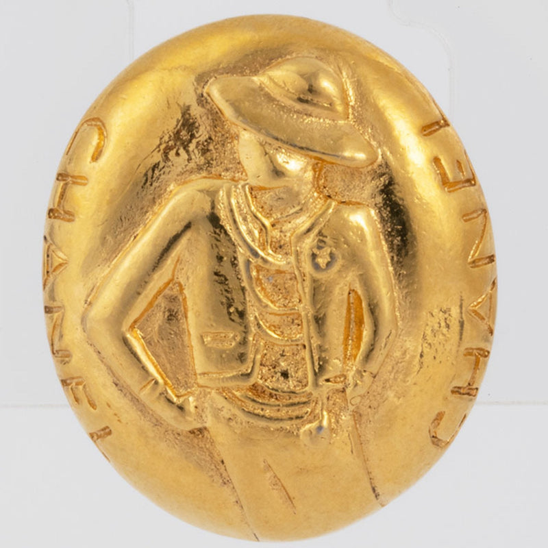 Earrings Gold-Tone Metal