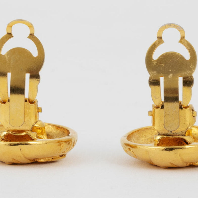 Earrings Gold-Tone Metal