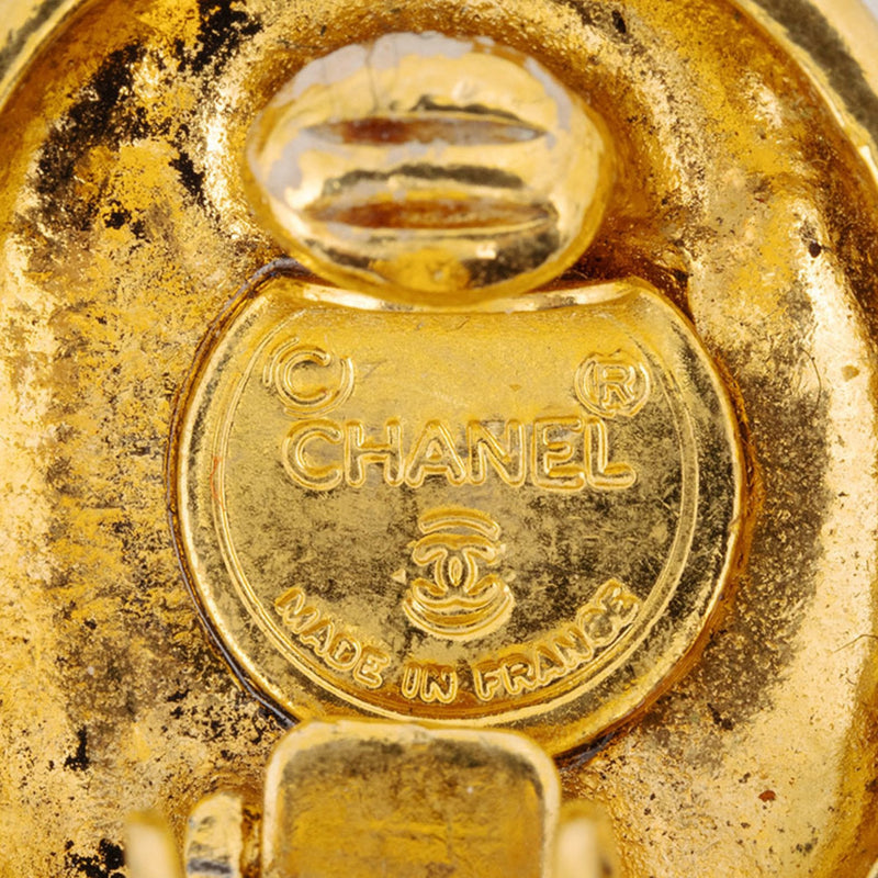 Earrings Gold-Tone Metal