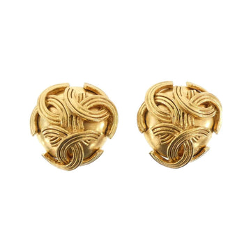 Earrings Gold-Tone Metal