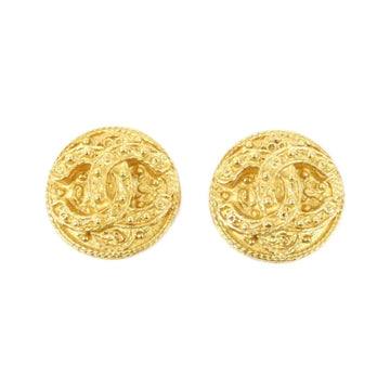 Earrings Gold-Tone Metal