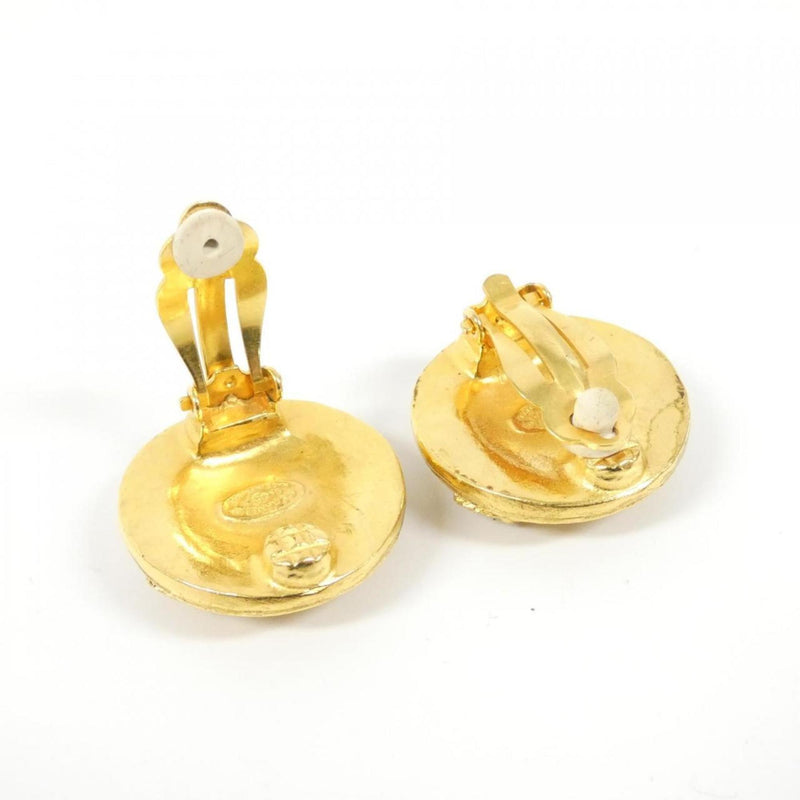 Earrings Gold-Tone Metal