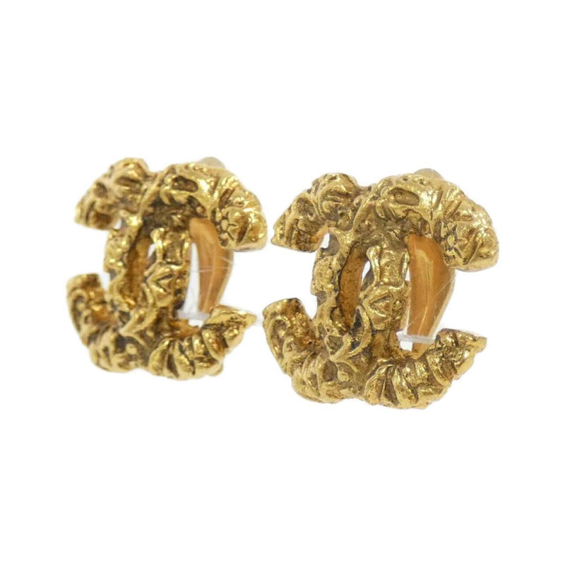 Clip-On Earrings Gold-Tone Metal