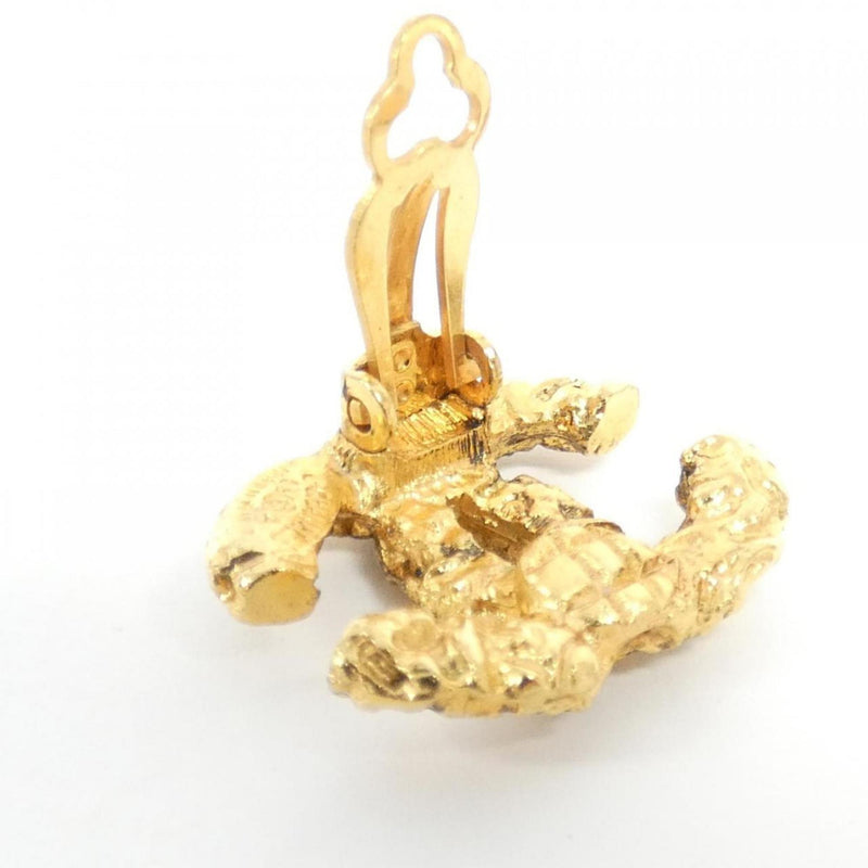 Clip-On Earrings Gold-Tone Metal