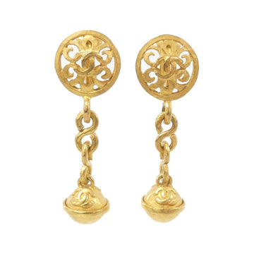 Earrings Gold-Tone Metal