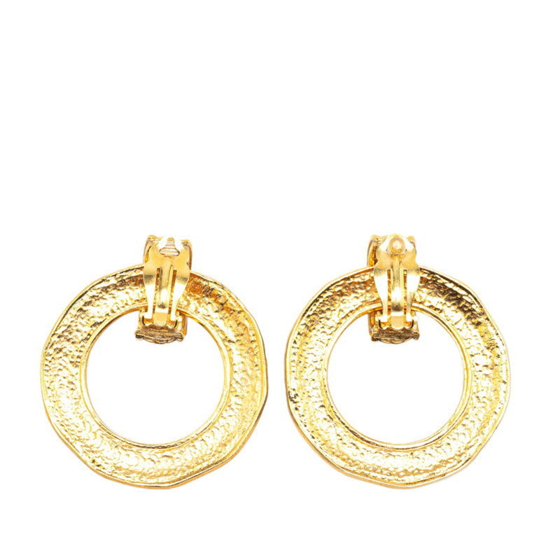 Clip-On Earrings Gold-Tone Metal