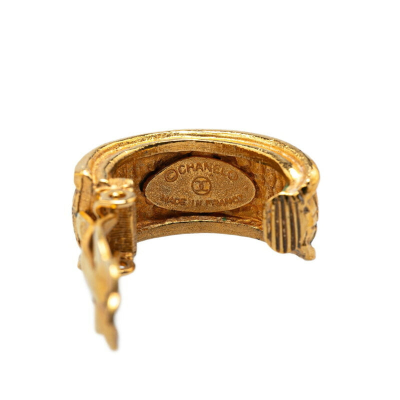 Clip-On Earrings Gold-Tone Metal