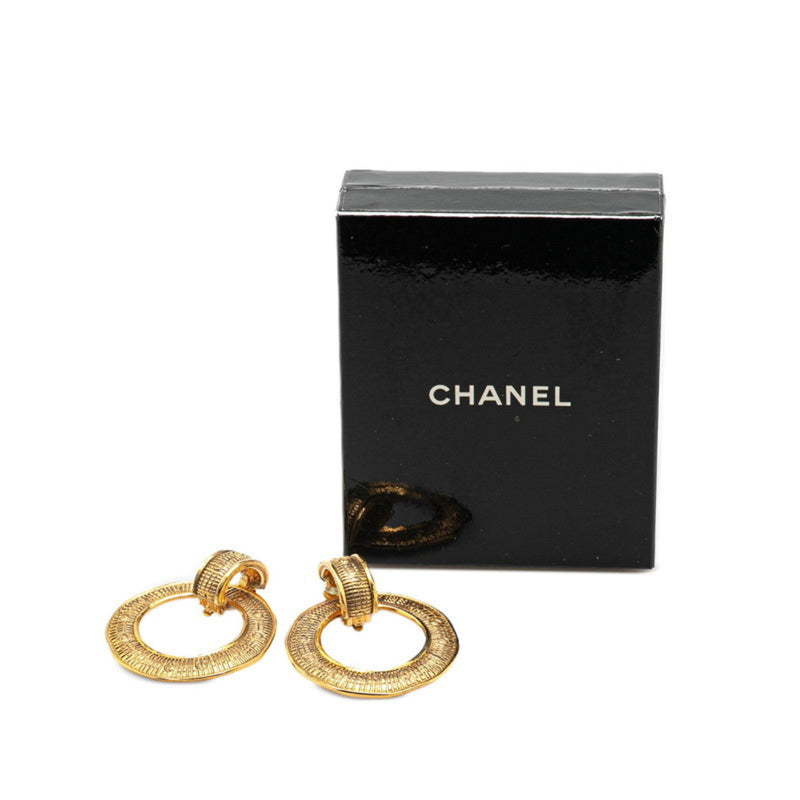 Clip-On Earrings Gold-Tone Metal