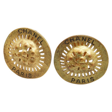 Earrings Gold-Tone Metal