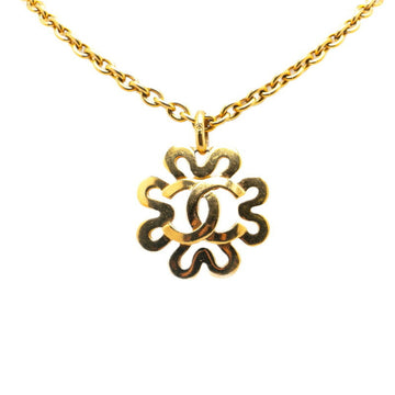 Chanel Cc Logo Pendant Necklace Metal