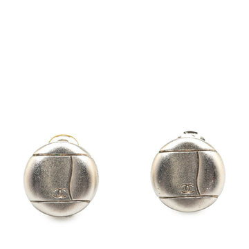 Clip-On Earrings Silver-Tone