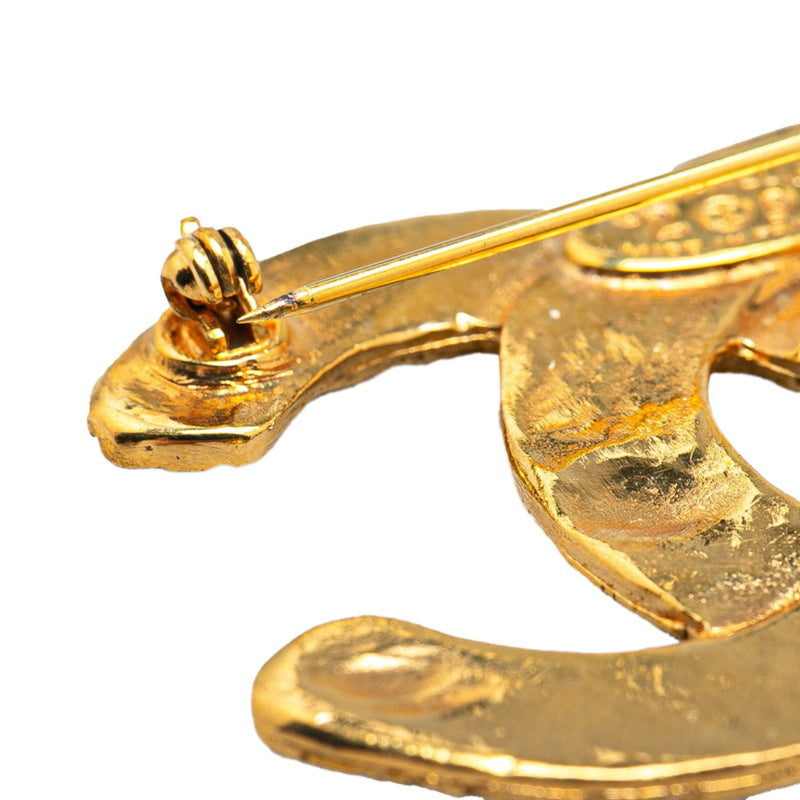 Cc Logo Brooch Metal