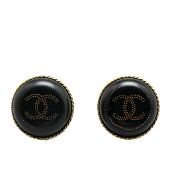 Cc Logo Clip-On Earrings Metal