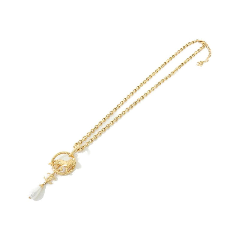 Pendant Necklace Gold With Artificial