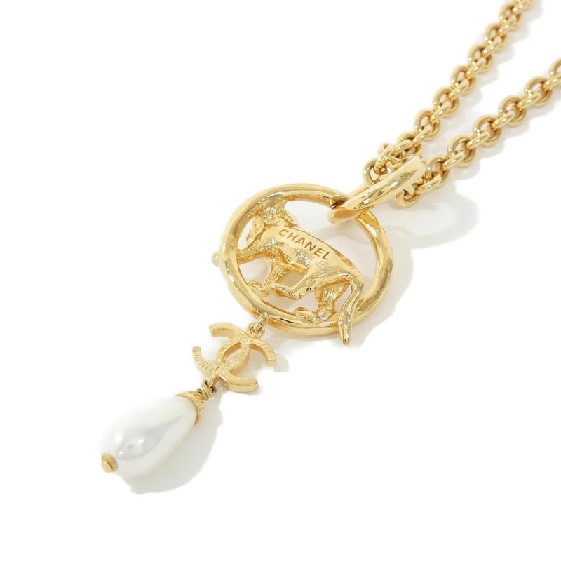 Pendant Necklace Gold With Artificial