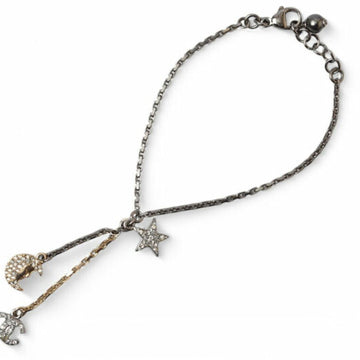 Cc Logo Chain Star Bracelet Sterling