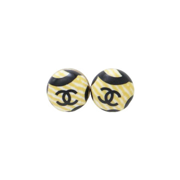 Cc Logo Earrings Gold-Tone Metal Gold-