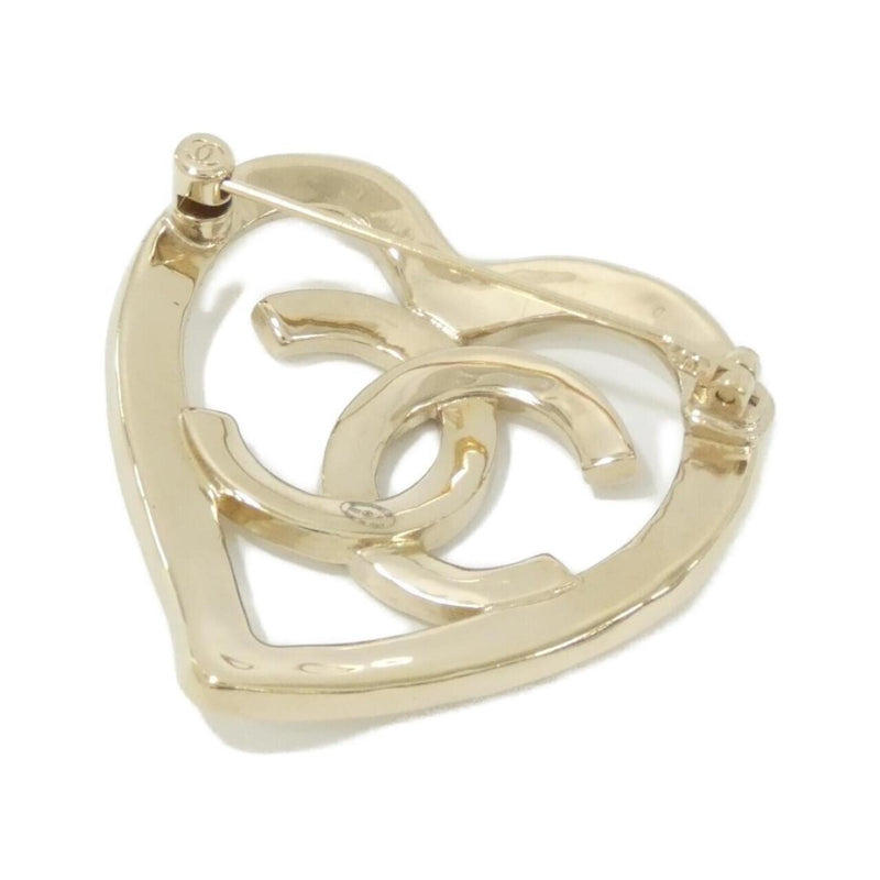 Brooch Gold-Tone Metal