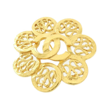 Brooch Gold-Tone Metal