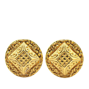 Clip-On Earrings Gold-Tone Metal